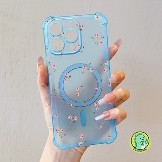 Ốp Điện Thoại Sương Đá Từ Tính Cho Vivo V60 Lite Y500 Pro S50 Pro Mini X300 Pro Y72 Y52 iQOO 15 Neo11 Z3 5G 4G Matte Cover Dễ Thương Ins Phong Cách Hoa Mềm Vỏ Chống Sốc