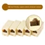 Yoo 10 Chiếc Mạng Ethernet Hai Đầu Thẳng Cáp LAN Joiner Coupler RJ45 Cat5 6 Mở Rộng Cắm Cáp Mạng C