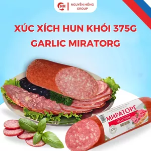 Xúc xích hun khói 375g Garlic Miratorg - Sản phẩm chính hãng