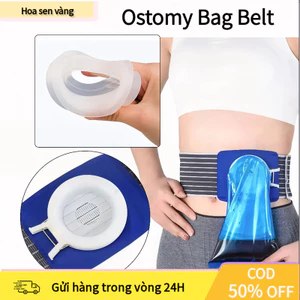【COD】Bộ sản phẩm chăm sóc stoma toàn diện gồm túi và đai, thiết kế cho bệnh nhân ung thư đại trực tràng sau phẫu thuật.