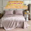 Set ga gối kèm chăn hè phối viền ren hoa tinh tế và điệu đà mang phong cách tiểu thư Memminbedding Luxury
