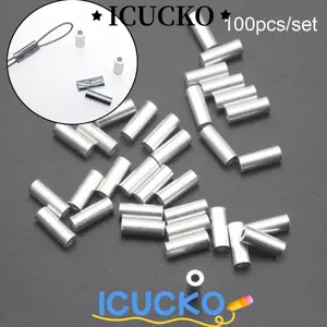 ICUCKO - 100 cái/lốc dây uốn tay thép không gỉ và nhôm chất lượng cao