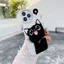 Ốp Lưng Tương Thích Cho iPhone 17 Air 16 15 14 13 12 11 Pro X XR XS Max SE 2020 6 6S 7 8 Plus Mạ Acrylic IMD Case Motif Mèo Dễ Thương CYIM165