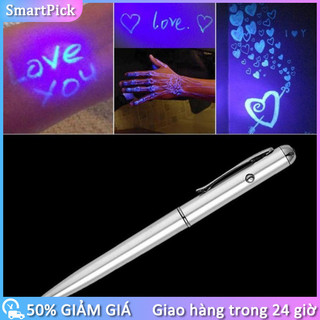 Bút chiếu UV dò tiền giả kèm mực vô hình Bút mực vô hình / Bút tàng hình،Kiểm tra tiền giả،Có đèn LED UV