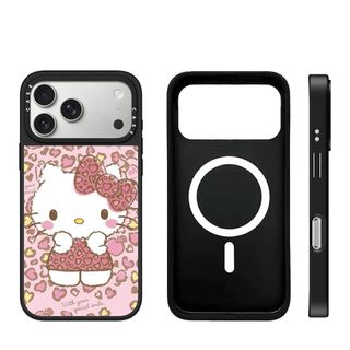 Ốp Điện Thoại Cứng Gương Mèo Chấm Từ Tính Cho iPhone 17 Pro Max 17 Air 16 Plus 15 14 13 12 11 Vỏ Chống Sốc