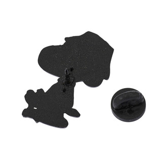 5 Cái / bộ Phim Hoạt Hình Snoopy Hoạt Hình / Tivi Chó Hợp Kim Thổ Cẩm Phụ Kiện Huy Hiệu Kim Loại Trang Trí Pin
