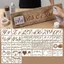 GREA 50 Cái / bộ Xịt Tranh stencils, Bộ Tranh DIY Rỗng Có Thể Tái Sử Dụng, Giấy Nến Thủ Công Có Thể Giặt Được Giấy Nến Làm Thẻ