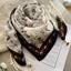 Khăn quàng cổ NICOLOO dành cho nữ, Khăn vuông mềm 68 × 68cm, Khăn quàng cổ họa tiết in hình Cotton nhẹ thời trang dành cho công nhân