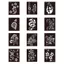DARON Henna Tattoo Stencil, Đề can hình xăm giả rỗng Bản mẫu hình xăm Henna, Nhãn dán Mehndi chuyên nghiệp Bướm sói Rồng Phượng Ấn Độ Hoa Hình xăm tạm thời Nam / Nữ
