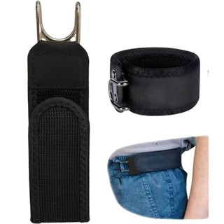 Dây thắt lưng vô hình đàn hồi Khóa dây đeo Velcro để sử dụng ngoài trời & hàng ngày Bộ mở rộng dây thắt lưng có thể điều chỉnh cho quần jean Denim