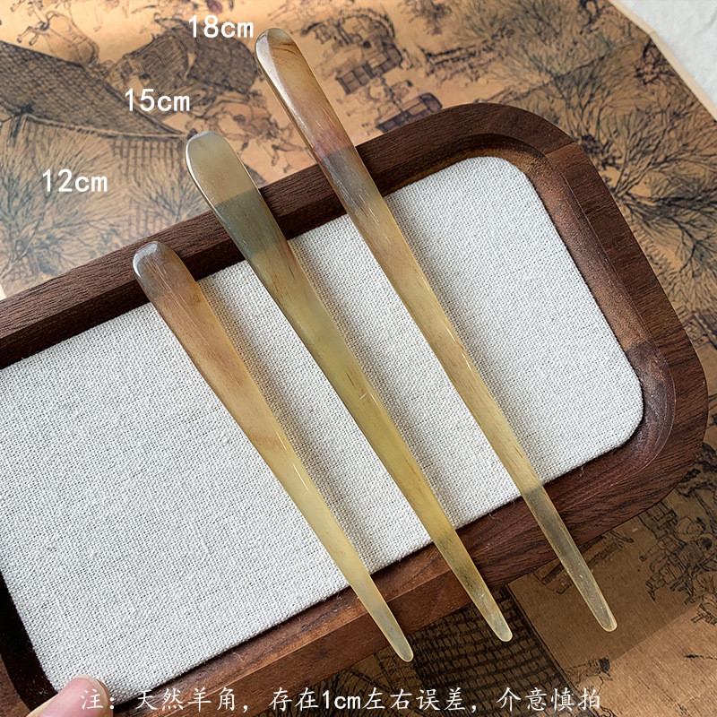 Kẹp Móng Vuốt Thật 18cm - Thiết Kế Phương Đông, Cá Tính Cho Phụ Kiện Tóc