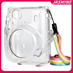 JASMINE Cho Instax Mini 11 Túi Máy Ảnh Di Động Trong Suốt Túi Đựng Máy Ảnh Có Dây Đeo JASMINE