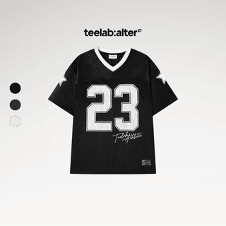 Teelab Alter Oversized Mesh Mesh Jersey Basketball No.23 Tee TS220