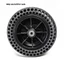 8 Inch Tổ Ong Chắc Chắn Lốp W / Bánh Trung Tâm Bộ 200X45-110 Cho Xe Điện Xe Đạp Không Lạm Phát Đường Kính Trong 8mm