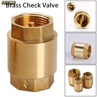 FEIYING 1 Van Một Chiều, Van Kiểm Tra Bằng Đồng NPT Lò Xo Sợi Nữ, Hệ Thống Bể Cá Tưới 1 / 2 "3 / 4" 1 "2" DN15 DN20 DN25 Cho Van Chống Chảy Ngược Kiểm Soát Nước