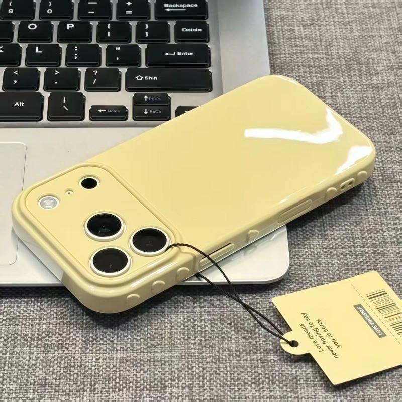 Ốp điện thoại silicon TPU mềm hình trái tim tình yêu 3D dễ thương cho iPhone 17 16 15 14 13 12 11 Pro Max Plus Vỏ chống sốc