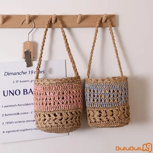 Túi xô rỗng dành cho nữ Túi đeo vai đi biển kỳ nghỉ mùa hè