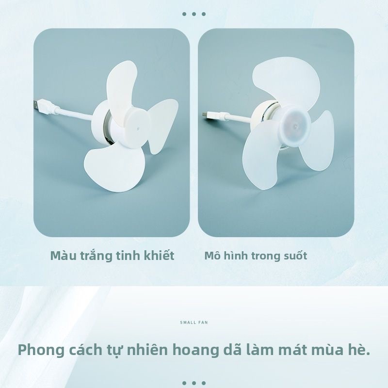 Quạt USB, quạt điện thoại di động, quạt mini, quạt sạc dự phòng cho học sinh, quạt di động cho máy tính, tiết kiệm năng