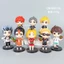 Haikyu!! Hộp Mù Phiên Bản Q Hinata Shoyo & Kageyama Tobio Tư Thế Ngồi PVC Hình - 7cm Anime Sưu Tập Mô Hình Bàn Làm Việc Quà Tặng