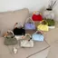 Phong Cách Hàn Quốc ins Màu Sắc Tương Phản Thời Trang Túi Vải Nylon Túi Messenger Túi Xô Ánh Sáng Phù Hợp Với Túi Đeo Vai Dopamine Túi Nữ