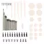 toyuvn ACAGALA Kim loại Clarinet Sửa chữa Bộ phận bảo trì Vít Miếng đệm Bộ công cụ Phụ kiện Clarinet