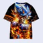 Áo Thun Dragon Ball Anime Vintage, Thoải Mái Hàng Ngày, Phong Cách Thời Trang