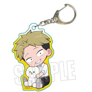 Anime You and I Are Polar Opposites Keychain Miyu Yusuke Key Chain Ring For Fans Gifts Jewelry 6cm
