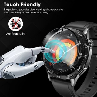 2-10 Chiếc Kính Cường Lực Cạnh Đen Cho Huawei Watch Ultimate 2 GT Runner Active Cyber Cong Kính Bảo Vệ Màn Hình Cho Huawei Watch GT 6 5 3 2 2e 2 Pro SE 46mm 42mm 41mm Kính HD
