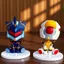 Evangelion MINI Hạt Dễ Thương eva Hình Đầu Tiên Máy Ayapoli Anime Búp Bê Mô Hình Đồ Chơi Trang Trí Quà Tặng 4.18