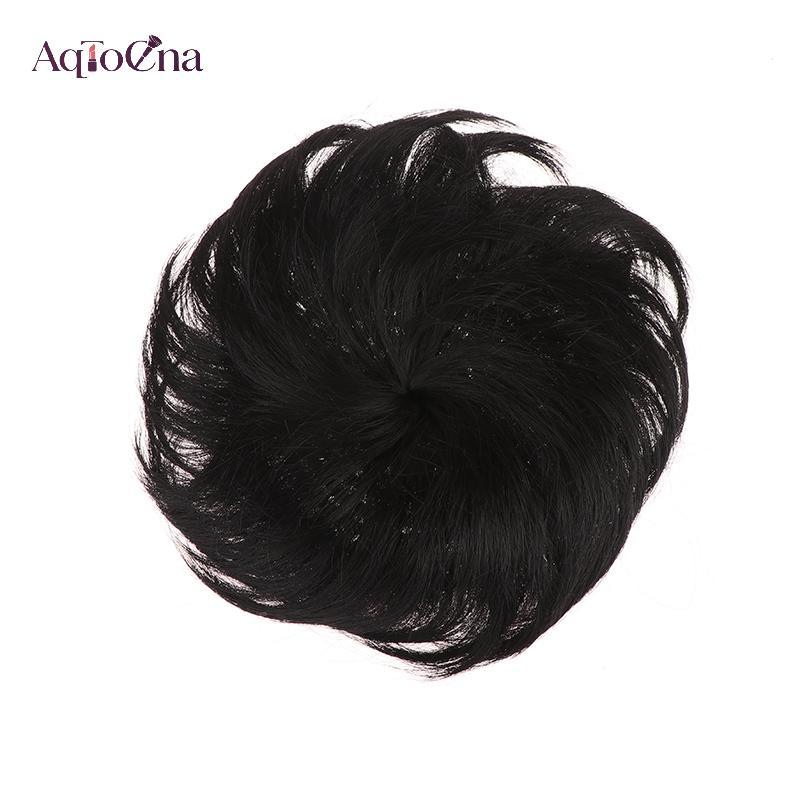 Tóc giả ngắn nam sợi tổng hợp - Che tóc trắng và hói, phù hợp địa trung hải