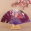 Quạt Vải Lụa Phnom Penh Quạt Gấp Cổ Trang Phục Cổ Hanfu Fan Sinh Viên Mang Theo Nhựa Khiêu Vũ Gấp Quạt 260419