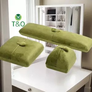 Hộp đựng nhẫn cưới Đóng cửa từ tính Hộp nhẫn cặp sang trọng cho bông tai Nelaces Vòng tay Hộp đựng đồ trang sức [mới]