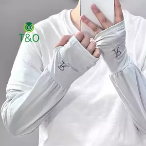 1 Cặp Chữ Tay Băng Rời Tay Nữ Găng Tay Lái Xe Co Giãn Ngoài Trời Chống Tia UV Bao Tay Có Thể Thoải Mái [Mới]
