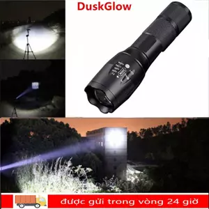 Đèn pin DUSKGLOW bền, chống nước, phù hợp cho cắm trại và đi bộ đường dài, 500 lumen LED