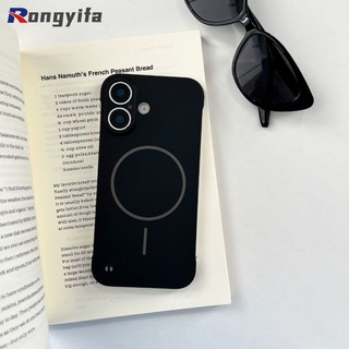 Dành Cho OnePlus 15 13 Ace 6 6T 5 3 2 Pro 13R 12R 11R Da-Feel Siêu Mỏng Không Khung Từ Tính Vỏ Điện Thoại Tản Nhiệt Vỏ Mờ Vỏ Mềm