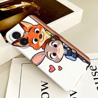 Vỏ Phim Cứng Cặp Đôi Judy Nick Cho Samsung S20 S21 S22 S23 S24 S25 PLUS ULTRA FE A37 A57 A05 A06 A14 A33 A04E A25 NOTE 10 20 A71 A52 A73 A13 A12 Ốp Lưng FLJK