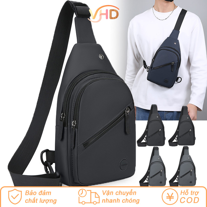 Túi Đeo Chéo Nam Chống Nước - Phong Cách Thể Thao, Dây Đeo Điều Chỉnh, Lý Tưởng Đi Chơi & Dã Ngoại