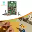 Bộ dụng cụ thủ công Dinos giấy DIY, Trang trí bàn làm việc tại nhà Bộ gấp động vật Thủ công gấp lại nhân vật của riêng bạn cho bé trai bé gái Trẻ em