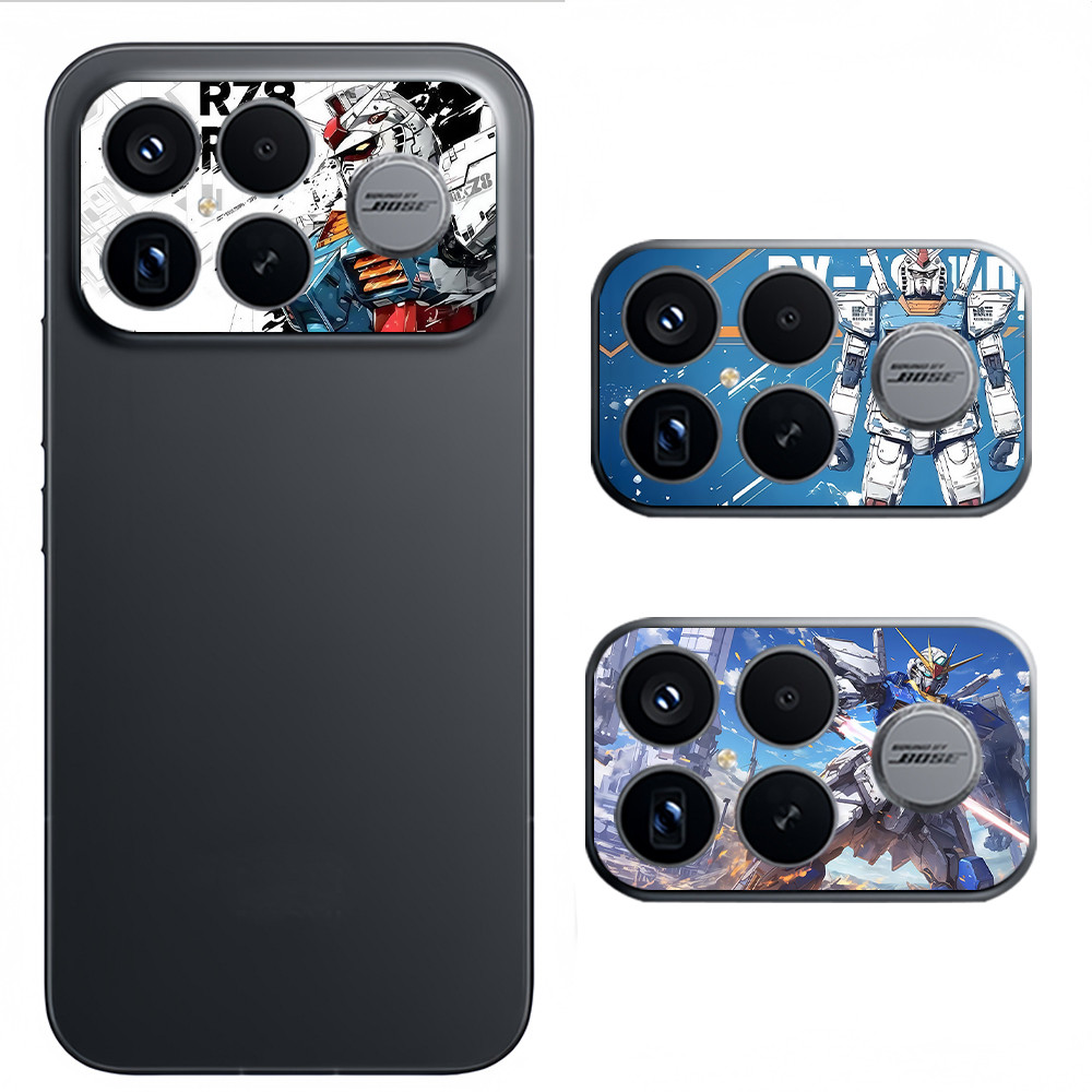 [2 cái] Phim giấy máy ảnh mềm mờ in hình Gundam cho POCO F8 Pro F8 Ultra X6 PRO / F6 Pro Trang trí ống kính Bảo vệ camera chống trầy xước