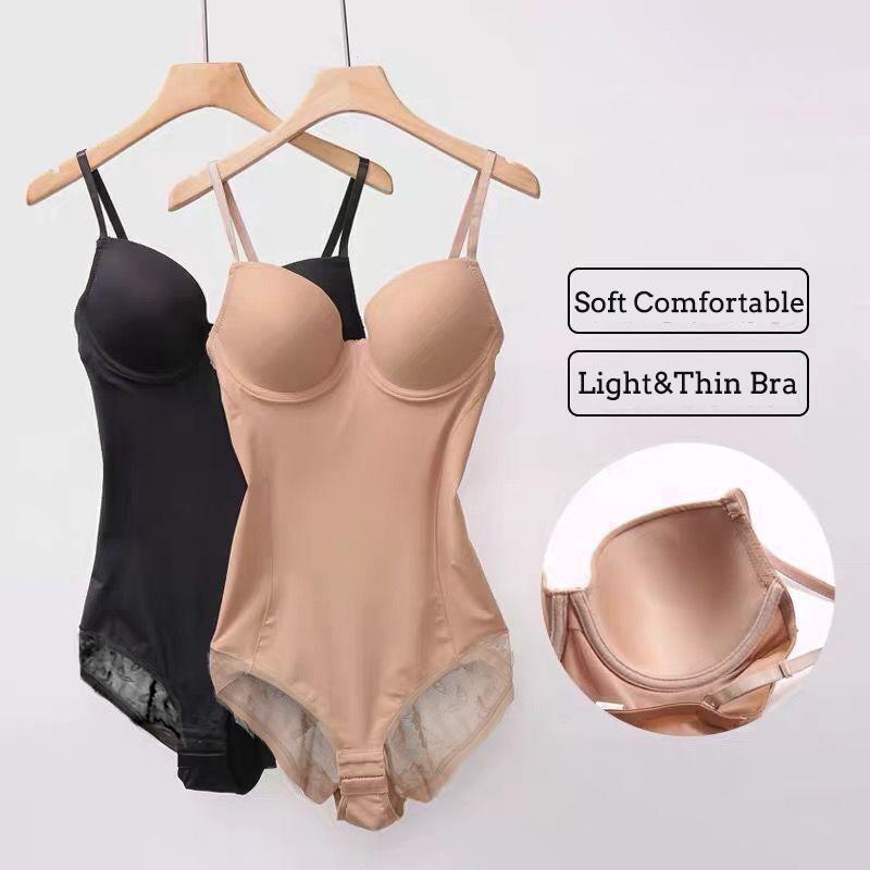 Phụ Nữ Của Cơ Thể Điêu Khắc Shapewear Bodysuit Bụng Hỗ Trợ Ngực Hình Dạng Cơ Thể Shaper Miễn Phí Áo Ngực Với Thép Vòng Hip Nâng Bodysuit