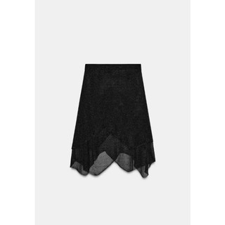 Váy vải lanh Cotton bất đối xứng mùa đông Z 2142242
