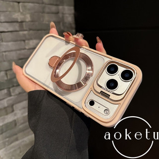 Thích hợp cho vỏ điện thoại Apple 17promax, ống kính kim loại, chân đế kép, iPhone 17pro, chống rơi, Star Universe Orange, cao cấp sáng tạo, vỏ bảo vệ không khí, vỏ bảo vệ trong suốt
