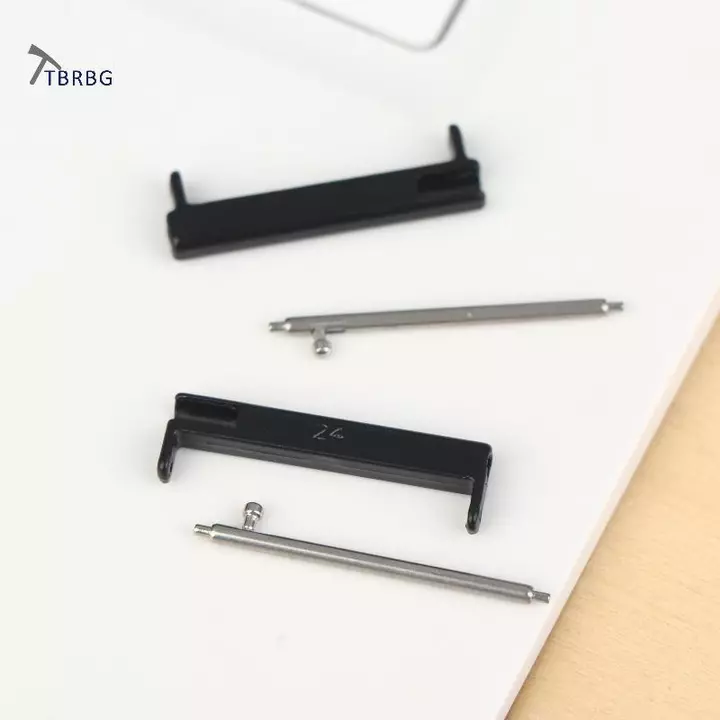 Bộ chuyển đổi dây đeo cổ tay TBRBG 1 Cặp 24mm đến 22mm / 20mm ForSuunto7 / 9 / D5i Phụ kiện đồng hồ thông minh Đồng hồ thông minh Đầu nối thay thế đồng hồ thông minh MỚI