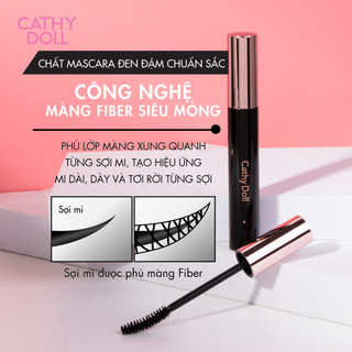Mascara Giúp Tơi Mi Cathy Doll, Lâu Trôi Và Hỗ Trợ Làm Cong Mi Less Is More Mascara 8g