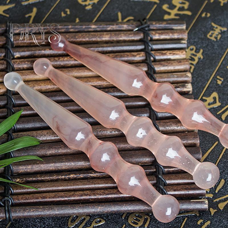 (TFT) Bút điểm hai đầu bằng nhựa Bấm huyệt mặt Dụng cụ massage mắt và mặt để chăm sóc da và làm đẹp Hướng dẫn sử dụng Dụng cụ massage MỚI