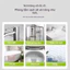 【48h】Bàn chải vệ sinh phòng tắm cao cấp, phù hợp làm sạch gạch men, kính, vòi sen, bồn rửa và các bề mặt khác.