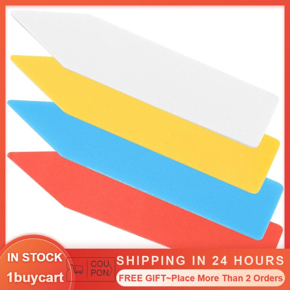 1buycart1 Bộ 100 Thẻ Tên Ghi Cho Cây Trồng Sàn Dụng Cụ