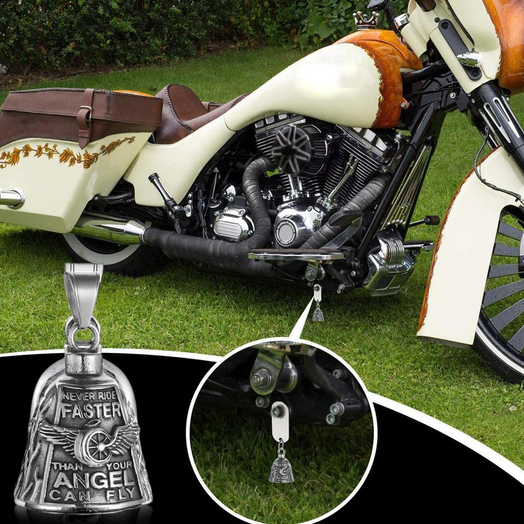 Chuông Đi Xe Máy Xe Máy Biker Chuông Xe Máy Biker Chuông Móc Treo Biker Tốt May Mắn Đi Xe Chuông Móc Chìa Khóa