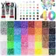 Bộ hạt đá nhân tạo YICA nhựa nhiều màu, phù hợp DIY và trang trí quần áo