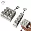 Móc khóa HFTOY có bàn phím để giảm căng thẳng Đồ chơi 4 / 9 nút Bàn phím cơ thư giãn và yên tĩnh Dễ dàng loại bỏ Điều chỉnh lại ~